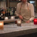 Sterno Siren Candle Lamp - 3"D x 4 1/2"H, Glass, Red (80559) thumbnail 2