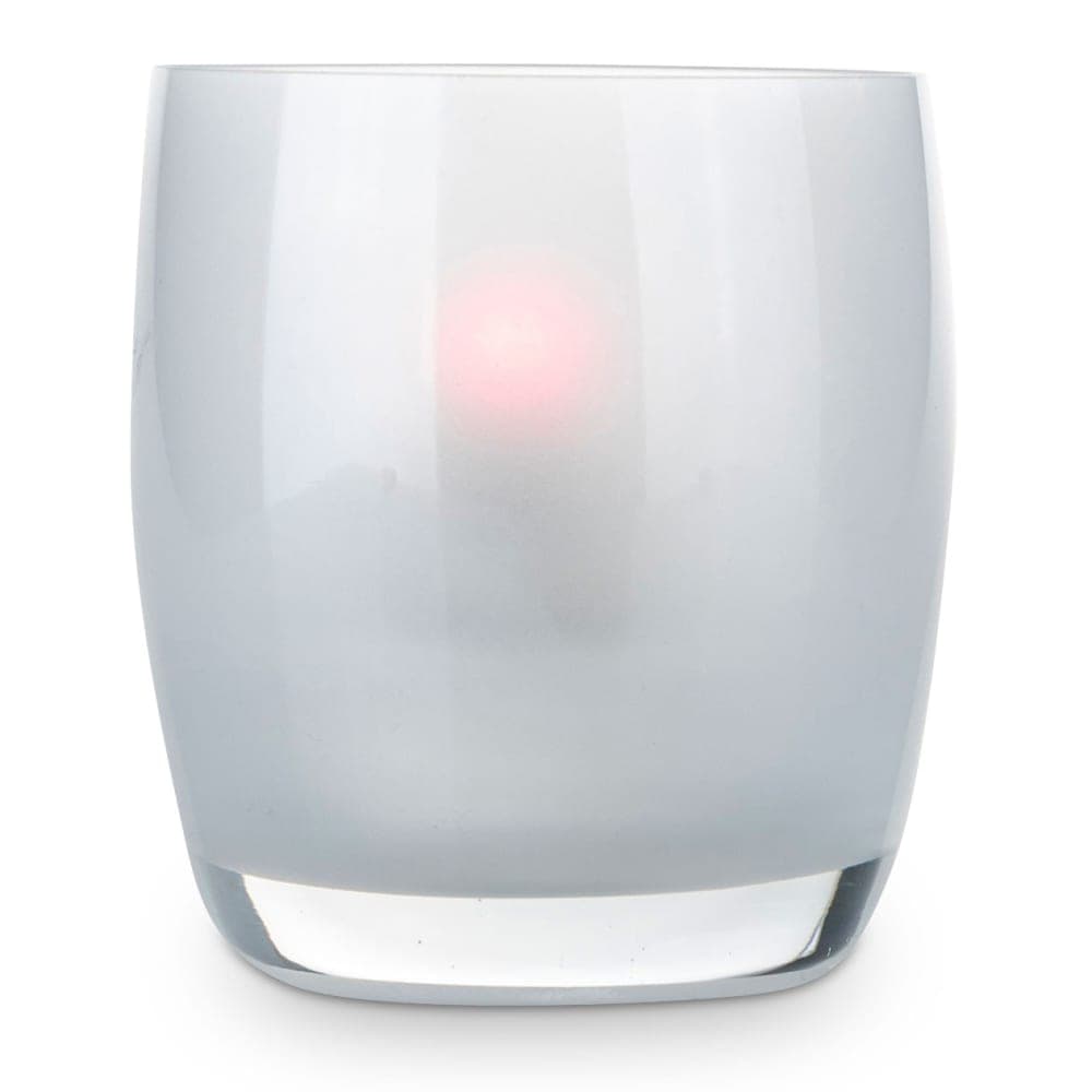 Sterno Charm Candle Lamp - 2 1/2"D x 3 1/2"H, Glass, Frost (80561)