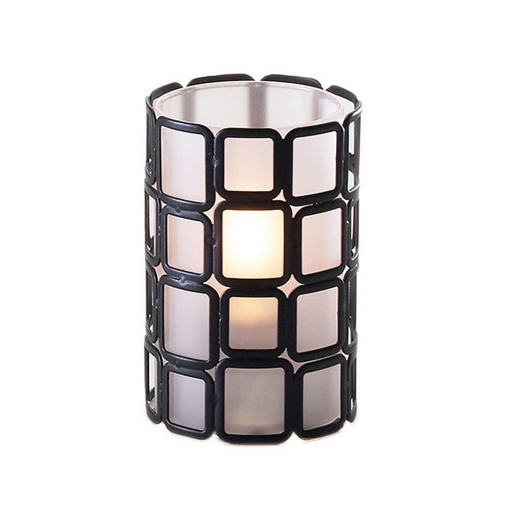 Sterno Candle Lamp Globe Cylinder for 85176, 85178, 85230, 85250 & 85262, Frost (85276)
