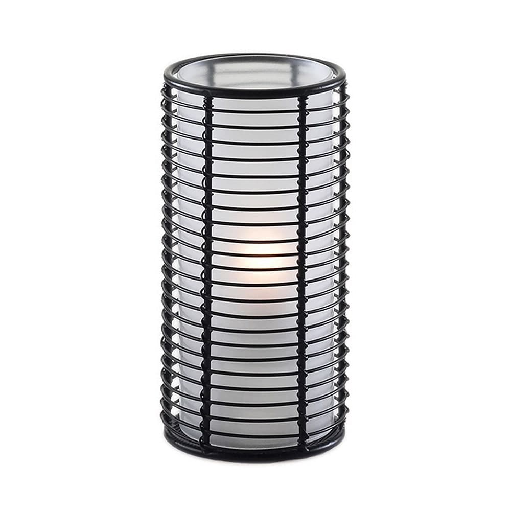 Sterno Candle Lamp Globe Cylinder for 85100, 85180, 85182, 85240, 85244, 85246 & 85248, Frost (85312)