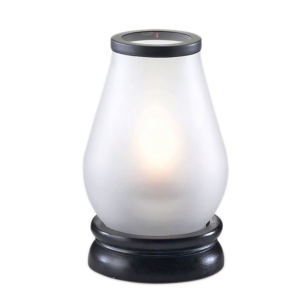 Sterno Zen Candle Lamp Globe for 85256, Frost (85414)