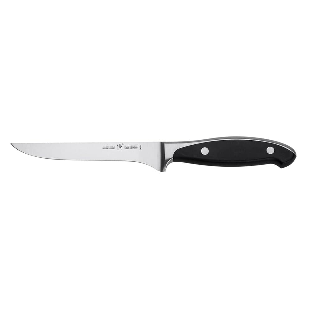 Henckels 5 1/2" Boning Knife w/ Black Plastic Handle, Stainless Steel (1013834)