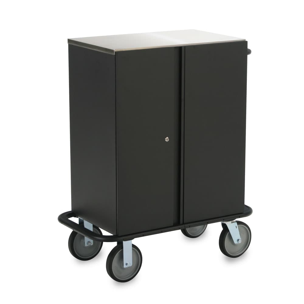 Forbes Industries Liquor Transfer Cart w/ (2) Doors & (3) Shelves - 39"L x 22"W x 47"H, Steel (4410)
