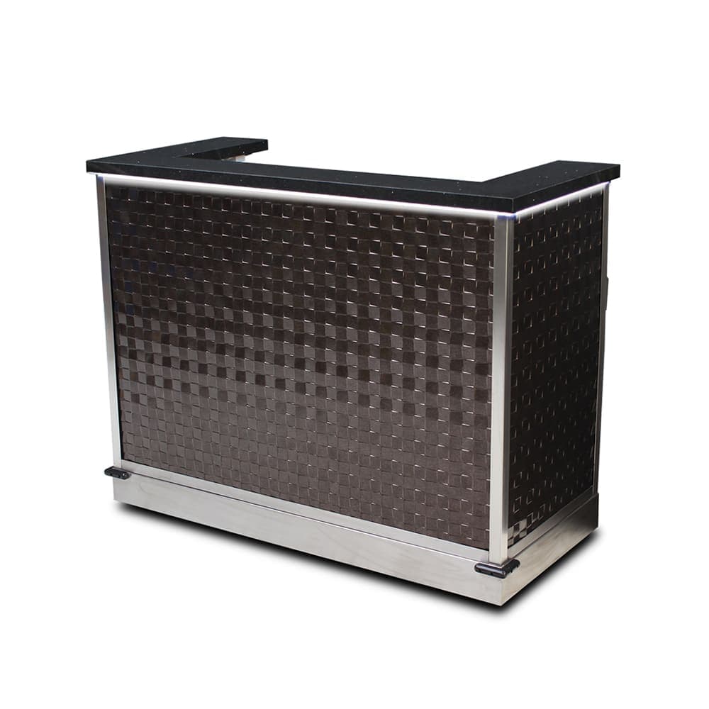 Forbes Industries 60" Portable Bar w/ Avonite Countertop - 31 1/2"D x 48 1/4"H (4866L-5-AVONITE)