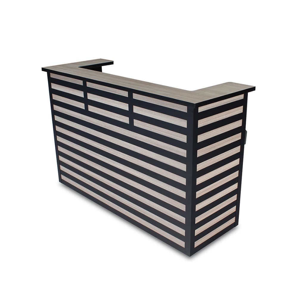 Forbes Industries 72" Portable Bar w/ Laminate Cabinet & Countertop - 26"D x 48"H (4867-6)