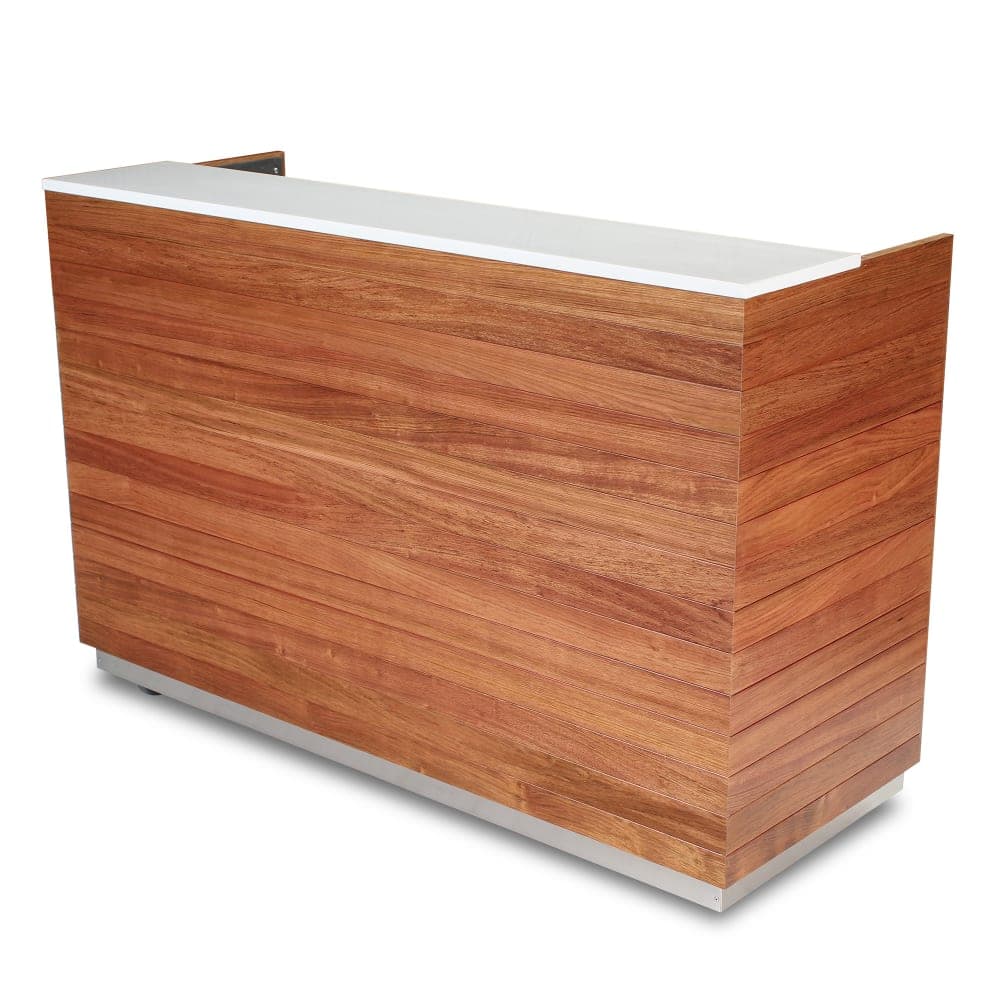 Forbes Industries 72 3/4" Portable Bar w/ Hardwood Exterior & Avonite Countertop - 27"D x 48"H (4869-6)