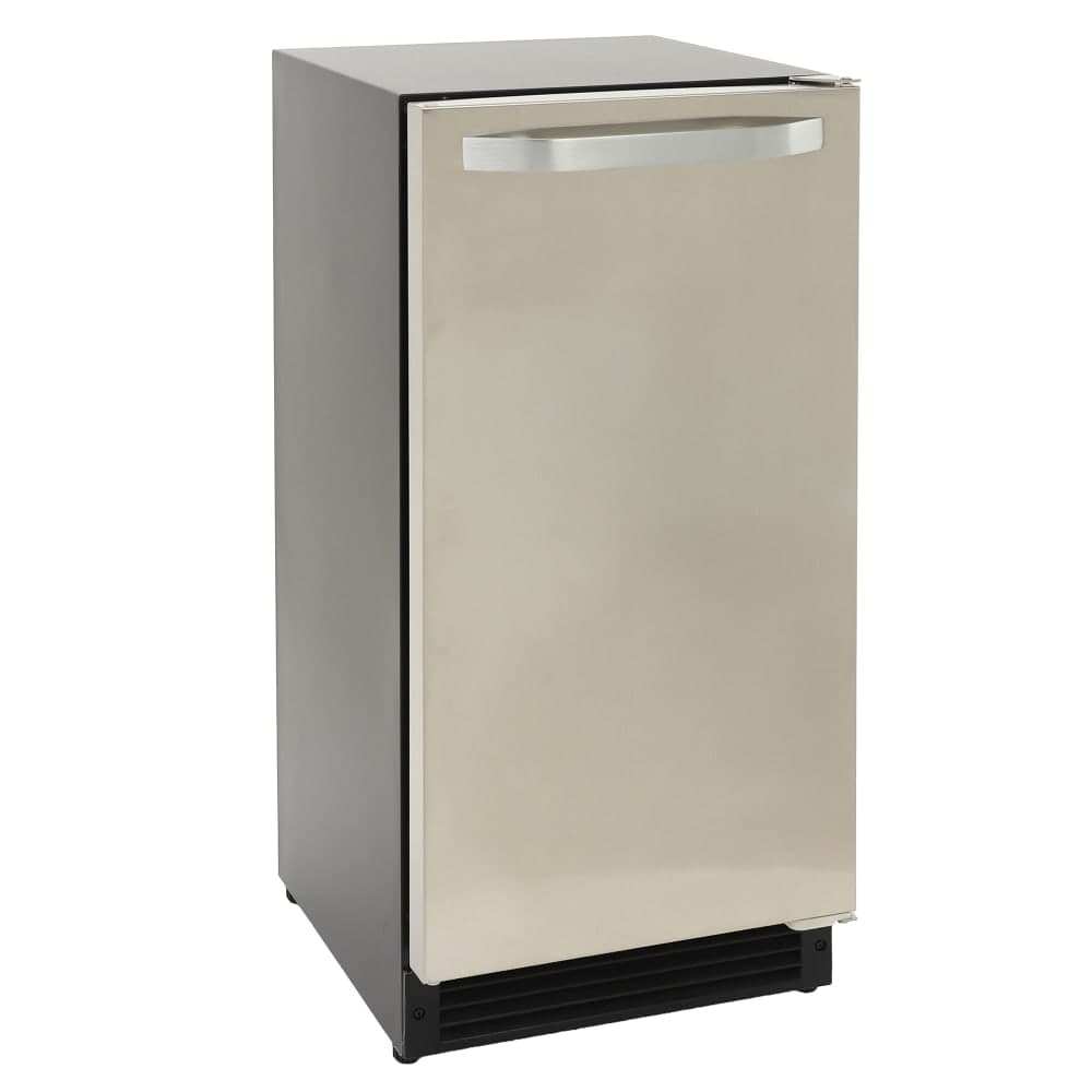 Maxx Ice MIM25C 14 3/5"W Crescent Cube Undercounter Ice Machine - 25 lbs/day, Air Cooled