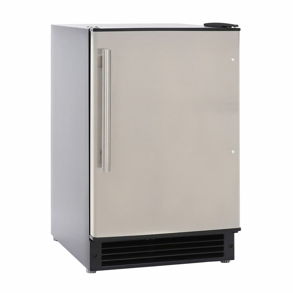 Maxx Ice MIMC15C 14 4/5"W Crescent Cube Undercounter Ice Machine - 15 lbs/day, Air Cooled, ADA
