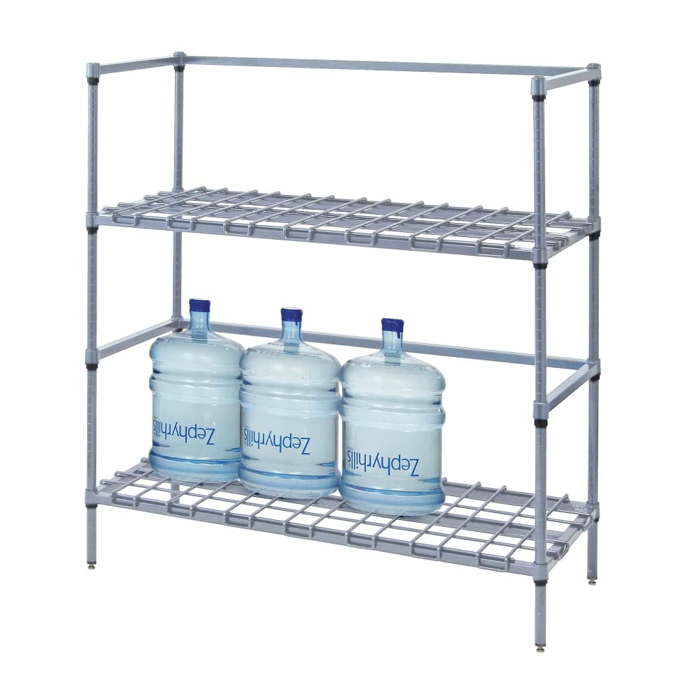 Quantum Food Service (2) Level Keg Rack w/ (6) Keg Capacity, 48" x 24" x 54" (244854DGY)