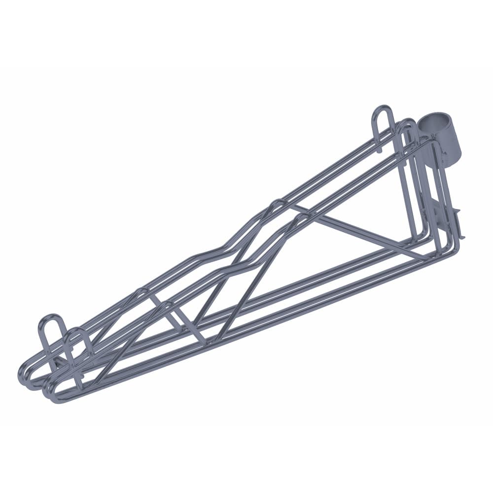 Quantum Food Service 18" Double Shelf Mount Bracket - Gray (DCB18GY)