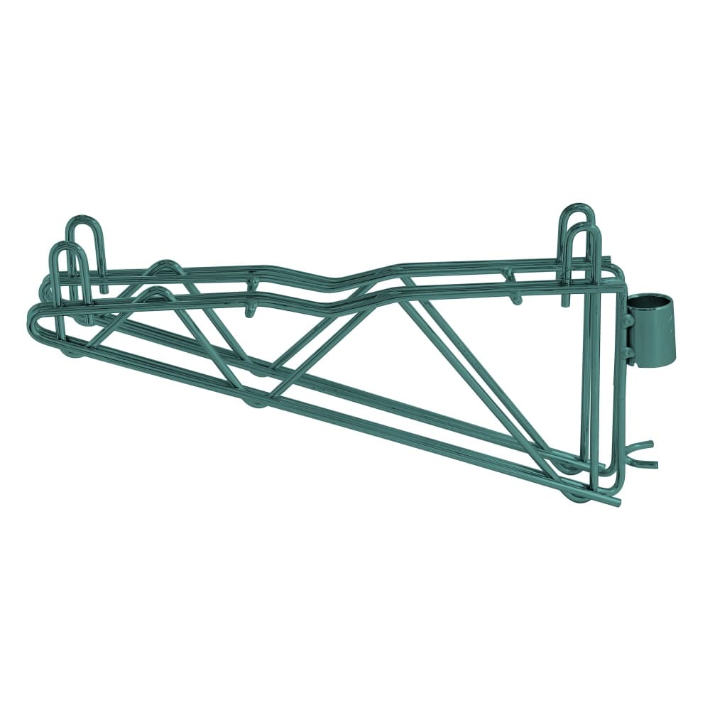 Quantum Food Service 24" Double Shelf Mount Bracket - Green (DCB24P)