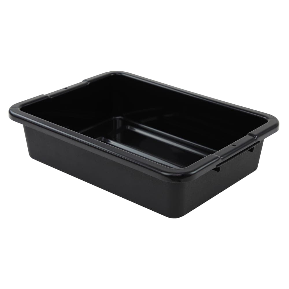 Quantum Food Service Bus Box - 20" x 15" x 5", Black (FSB-20155R)