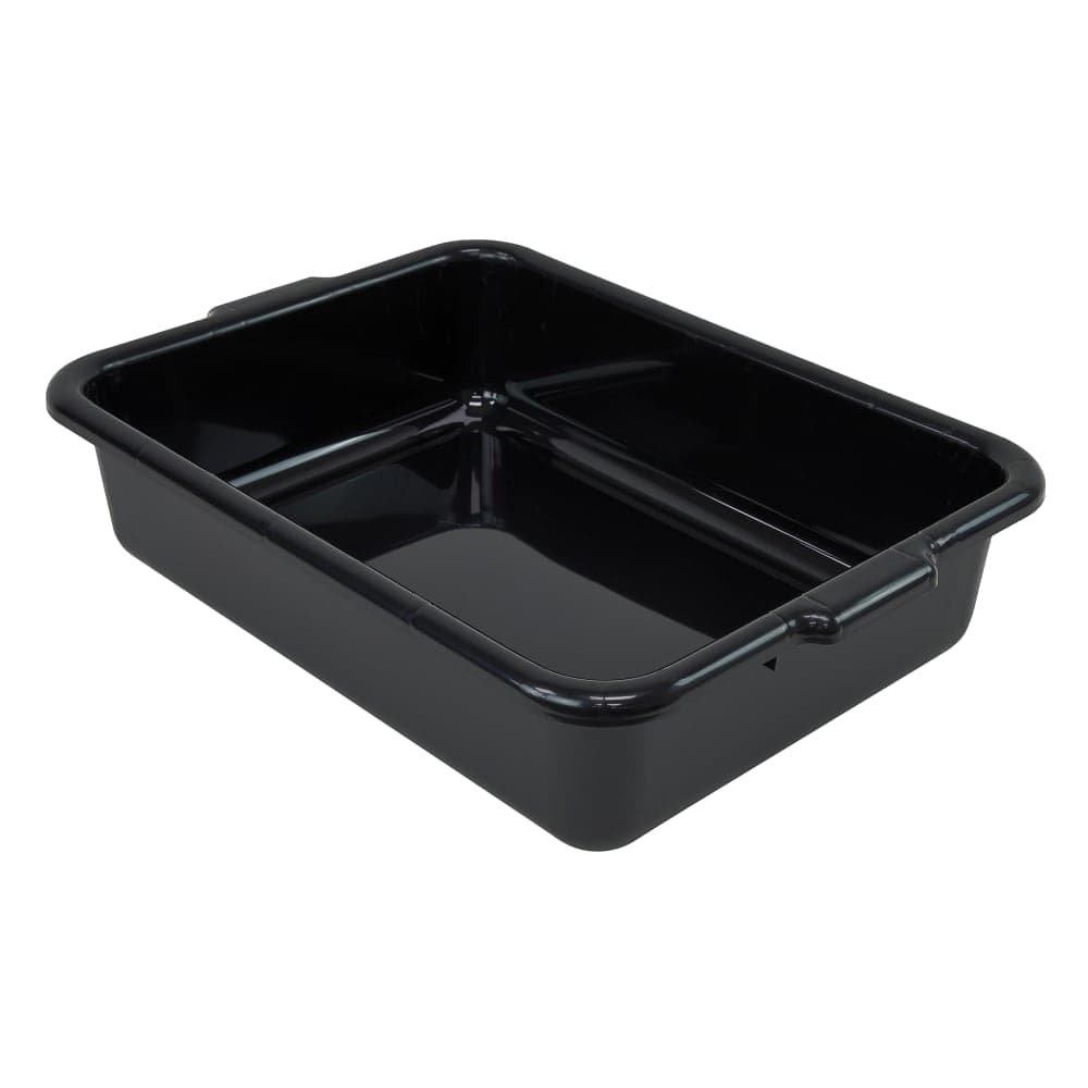 Quantum Food Service Bus Box - 21" x 15" x 5", Black (FSB-21155)