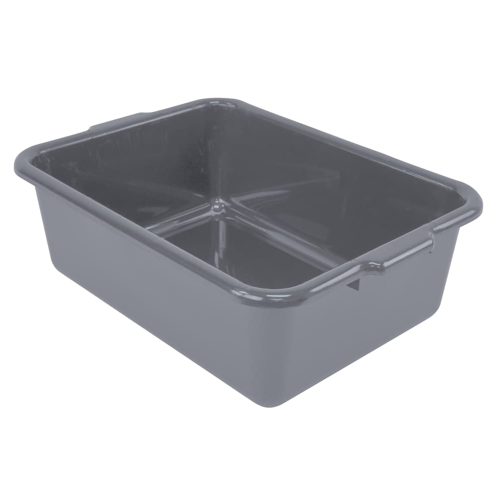 Quantum Food Service Bus Box - 21" x 15" x 7", Gray (FSB-21157)