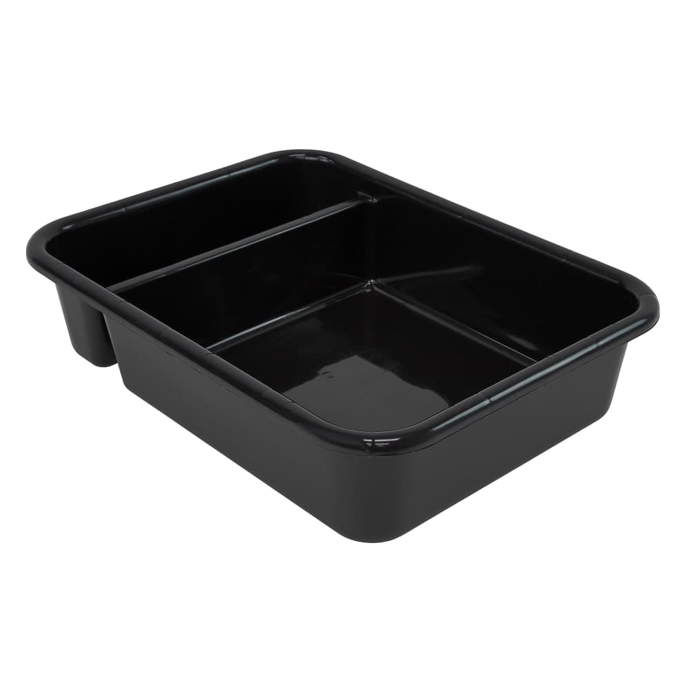 Quantum Food Service Bus Box - 20" x 15" x 5", Black (FSB-21165)