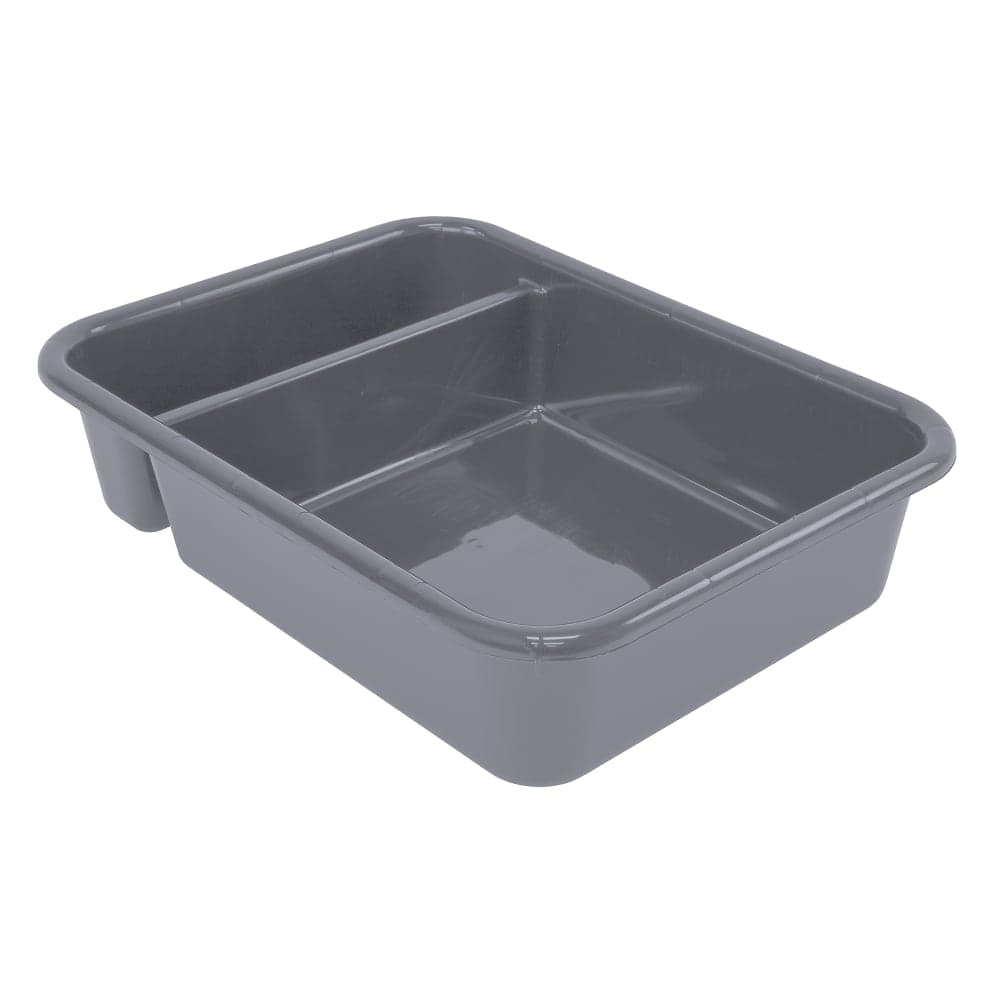 Quantum Food Service Bus Box - 20" x 15" x 5", Gray (FSB-21165)