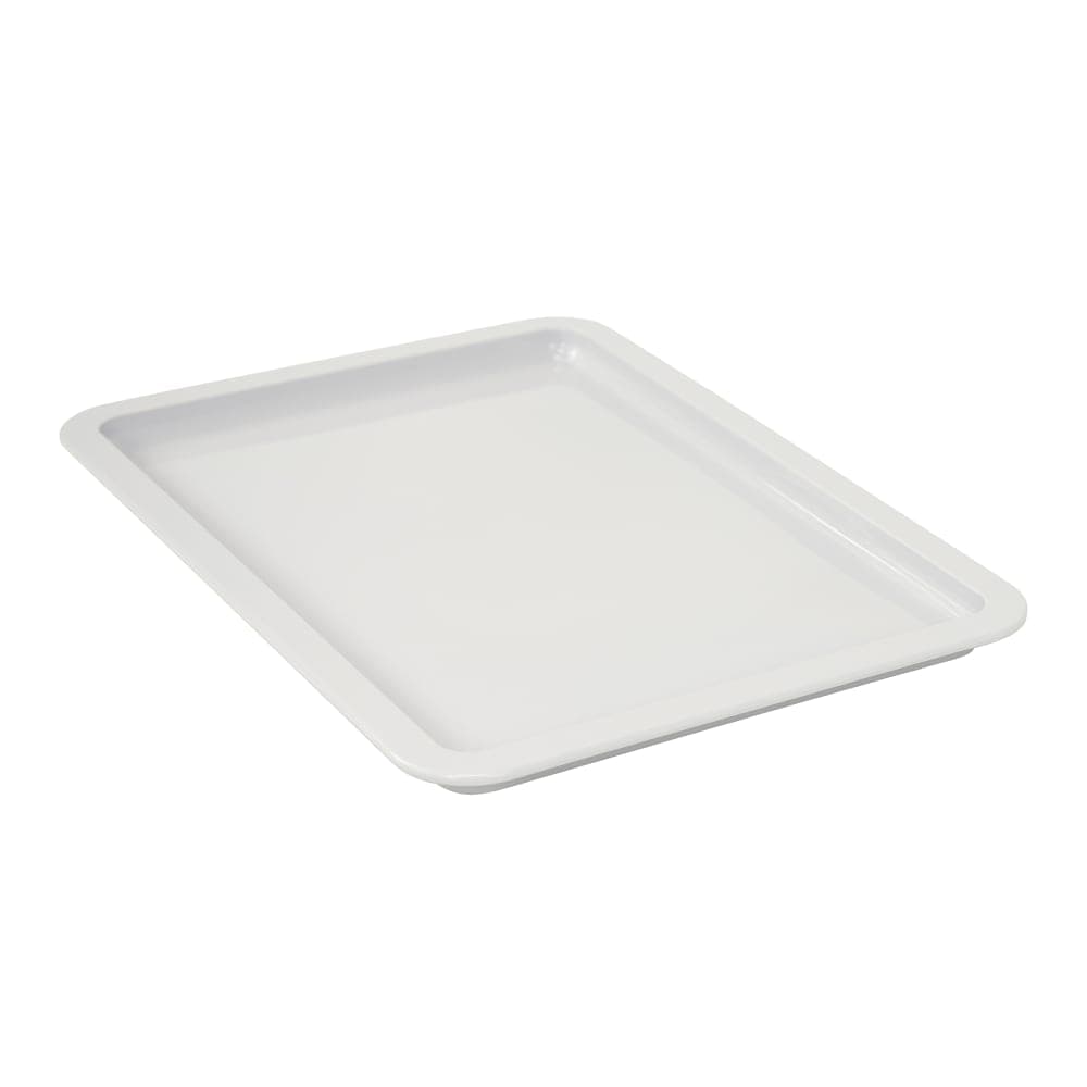 Quantum Food Service 17 3/4" x 12 3/4" Pizza Dough Box Cover - Polypropylene, White (FSB-DL1813)