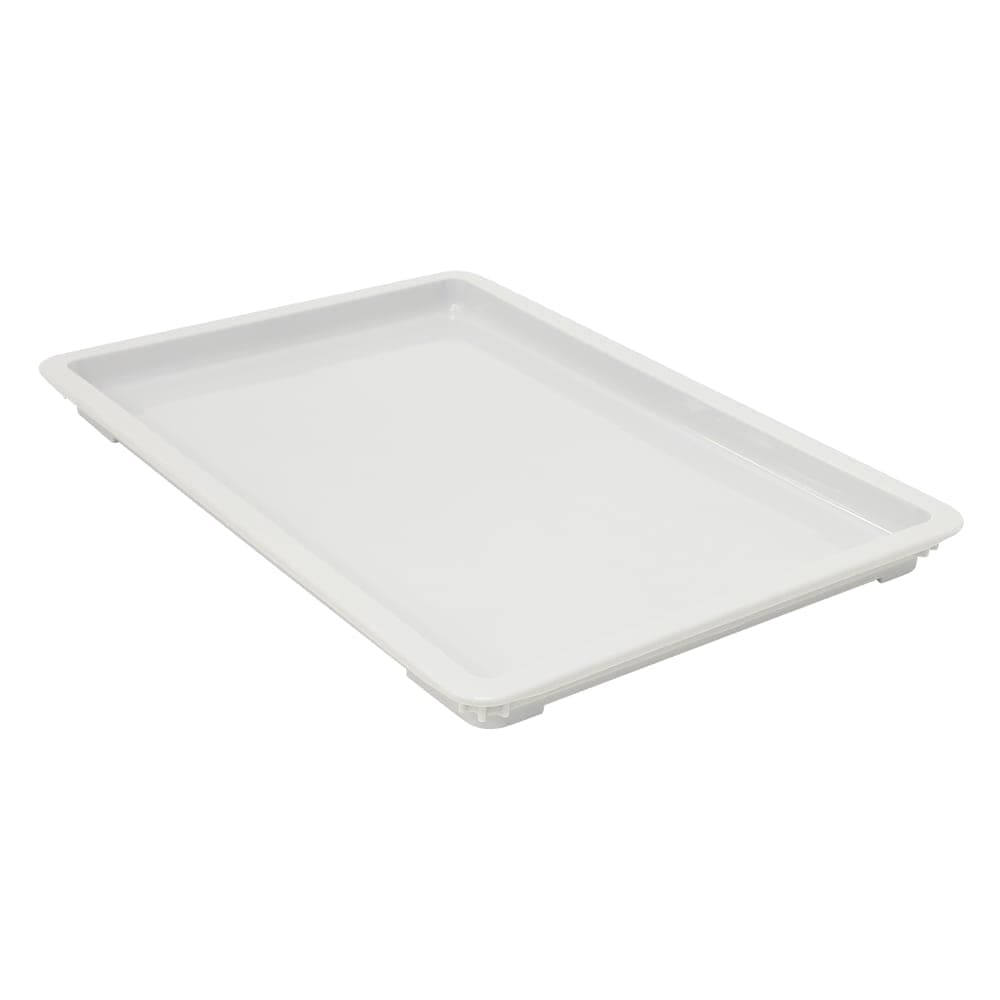 Quantum Food Service 25 5/8" x 18" Pizza Dough Box Cover - Polypropylene, White (FSB-PL2618)