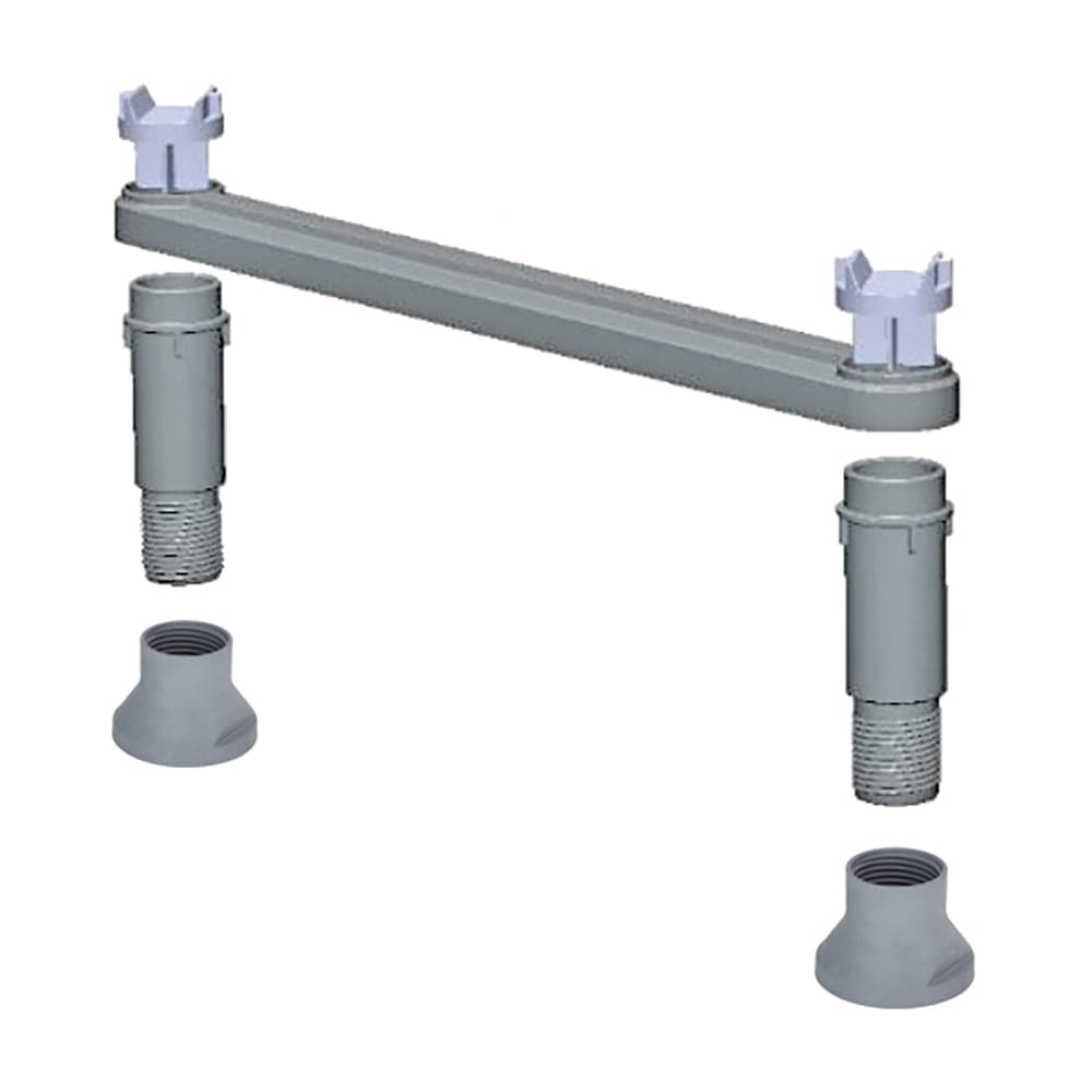 Quantum Food Service Millenia™ Dunnage Stand - Polypropylene, Gray (QPDS)