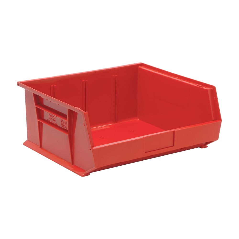 Quantum Food Service Stack & Hang Shelf Bin - 14 3/4" x 16 1/2", Red (QUS250)