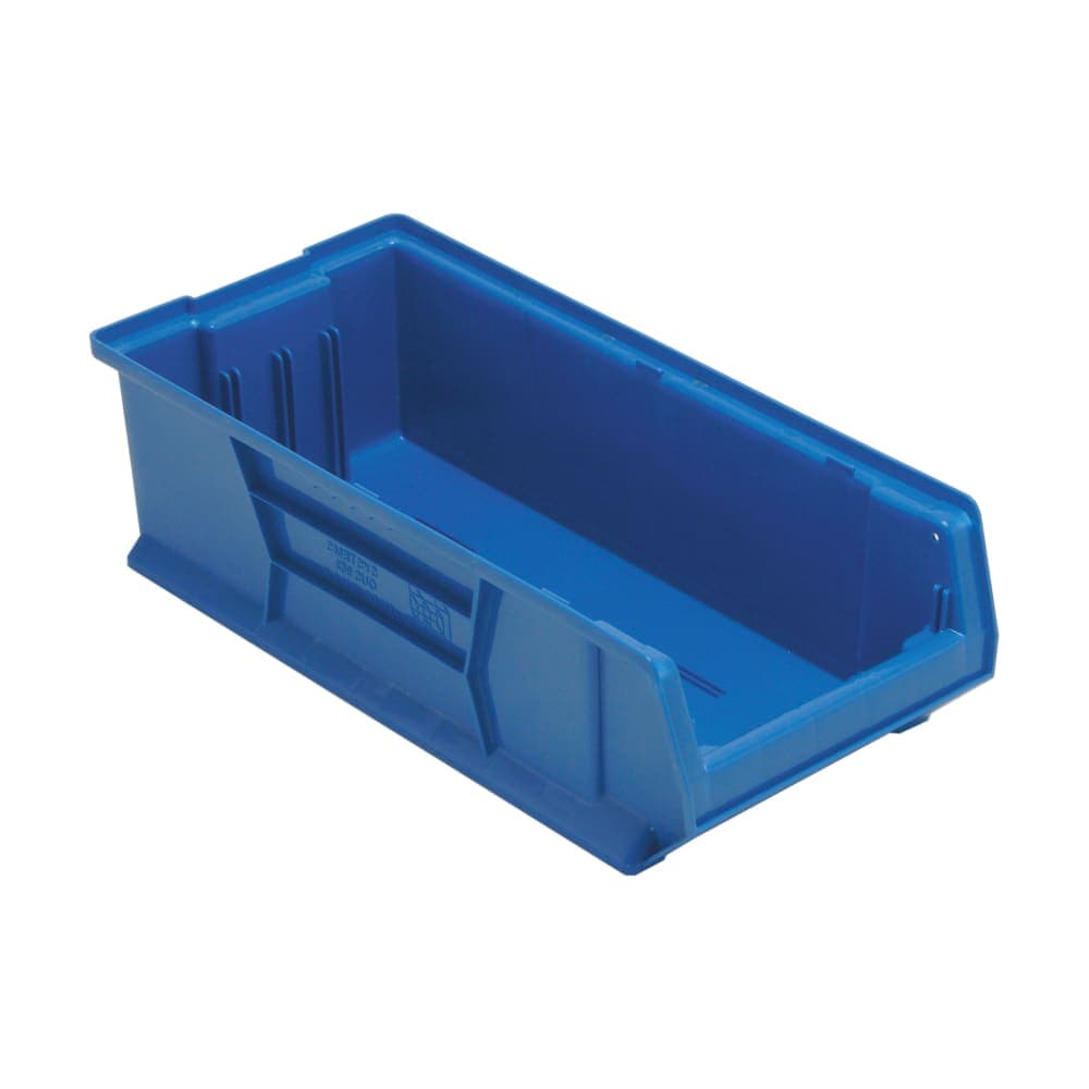 Quantum Food Service Hulk Stack Shelf Container - 11" x 7", Black (QUS952)