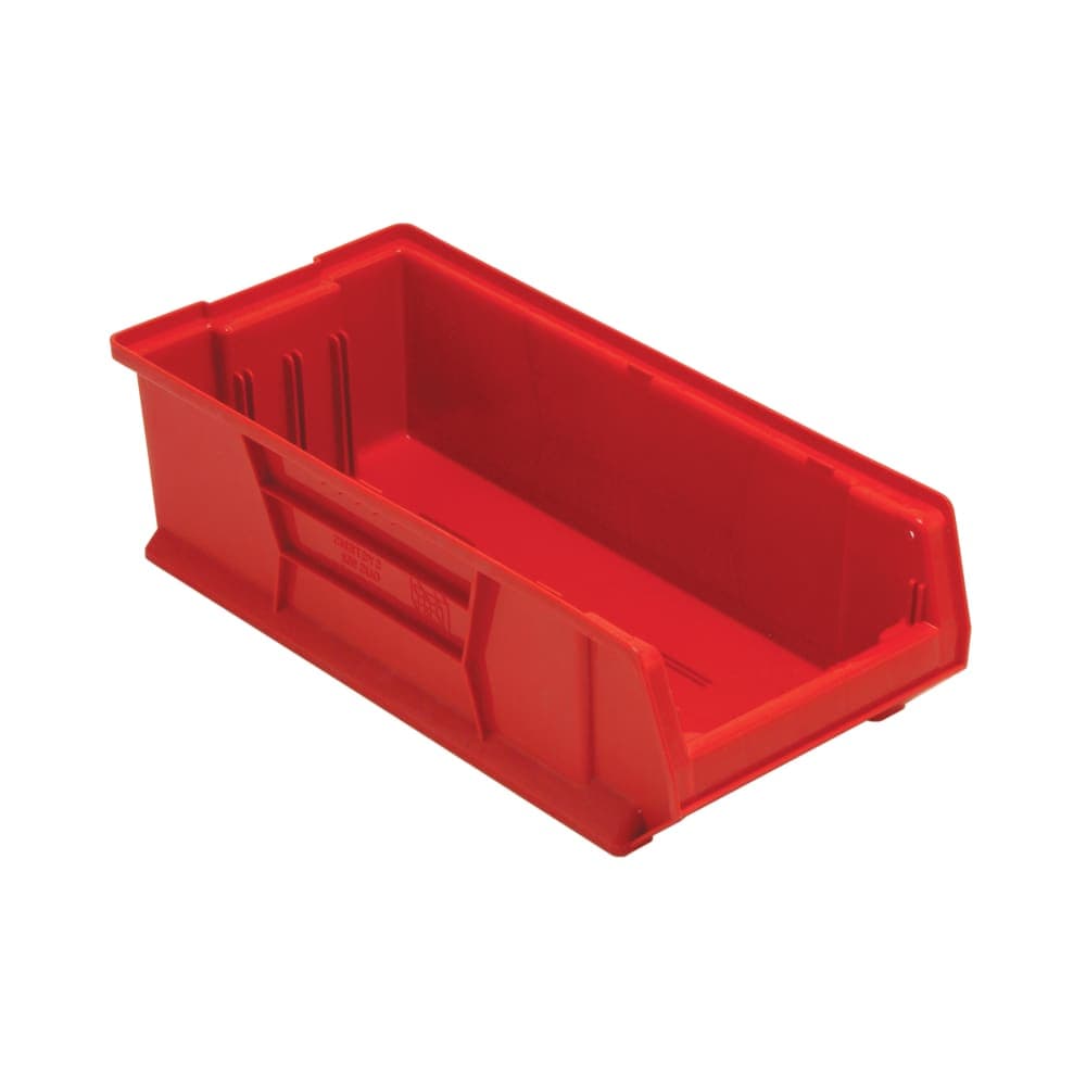 Quantum Food Service Hulk Stack Shelf Container - 11" x 7", Red (QUS952)