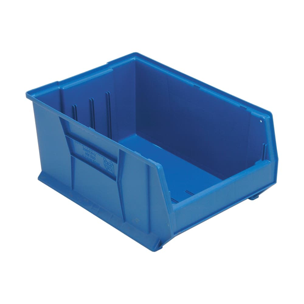 Quantum Food Service Hulk Stack Shelf Container - 23 7/8" x 16 1/2", Black (QUS954)