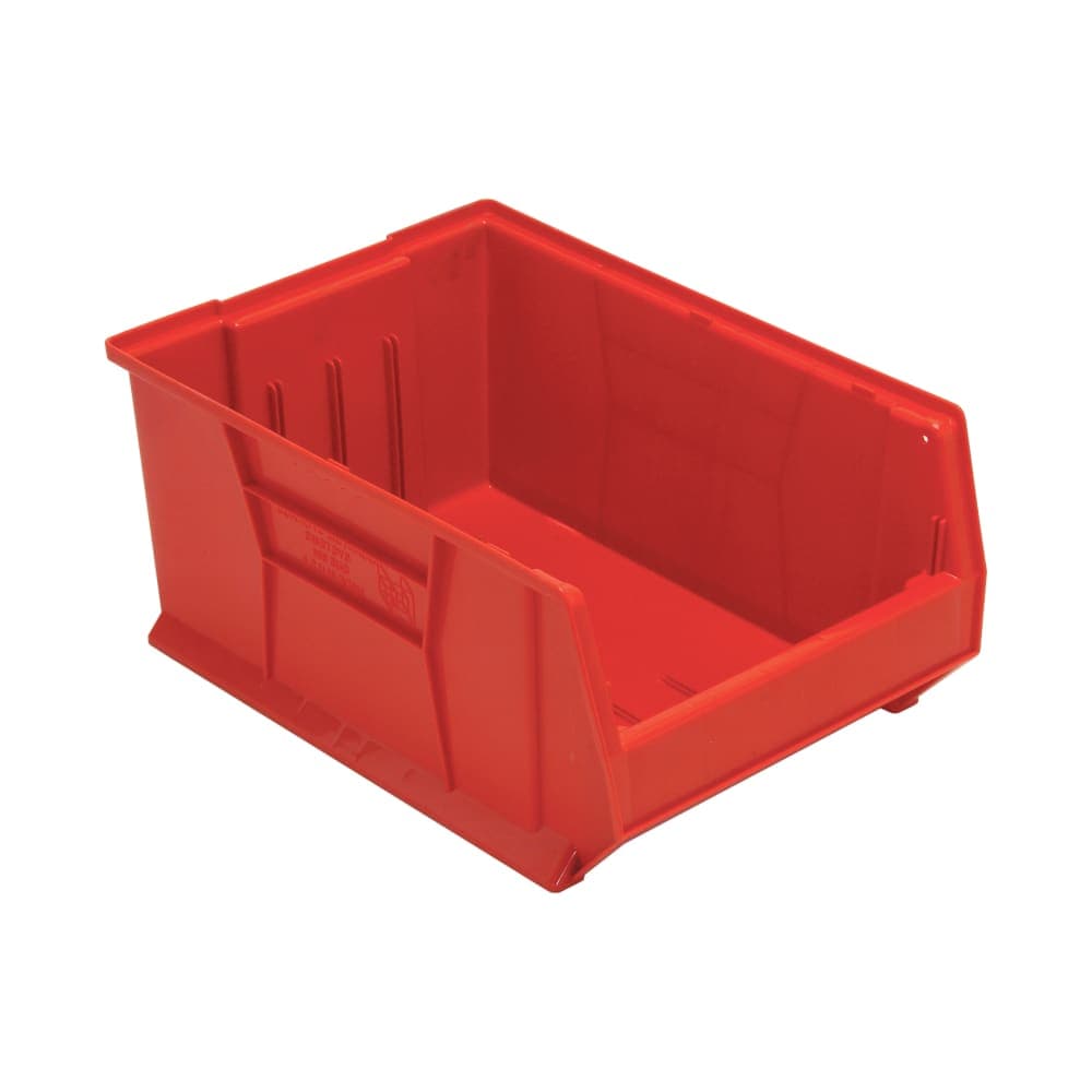 Quantum Food Service Hulk Stack Shelf Container - 23 7/8" x 16 1/2", Red (QUS954)