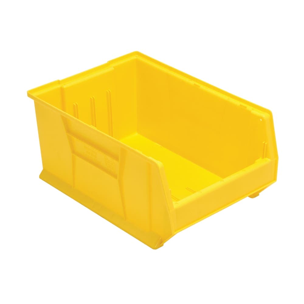 Quantum Food Service Hulk Stack Shelf Container - 23 7/8" x 16 1/2", Yellow (QUS954)