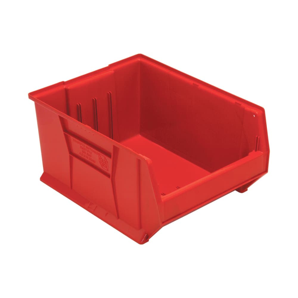 Quantum Food Service Hulk Stack Shelf Container - 23 7/8" x 18 1/4", Red (QUS955)