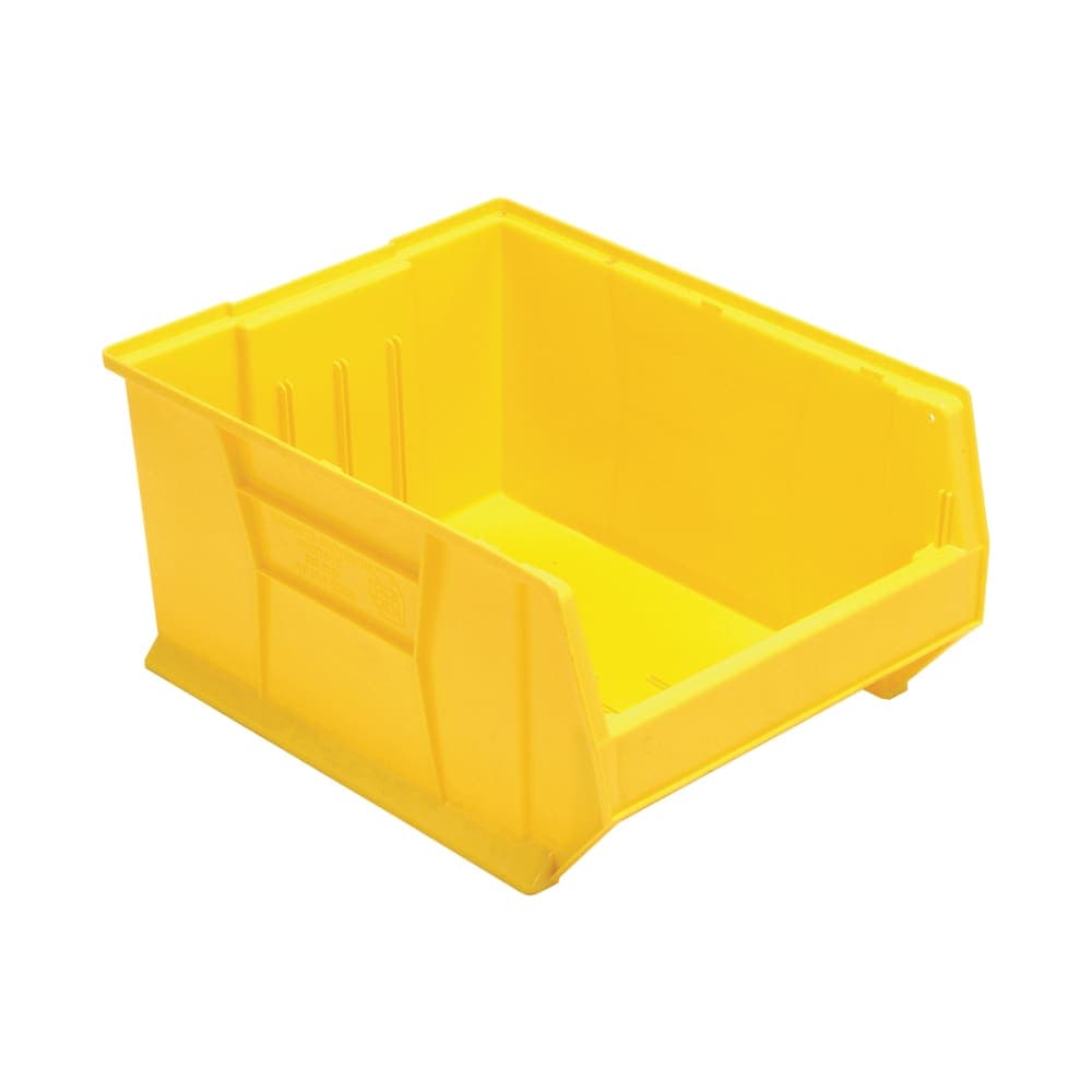 Quantum Food Service Hulk Stack Shelf Container - 23 7/8" x 18 1/4", Yellow (QUS955)