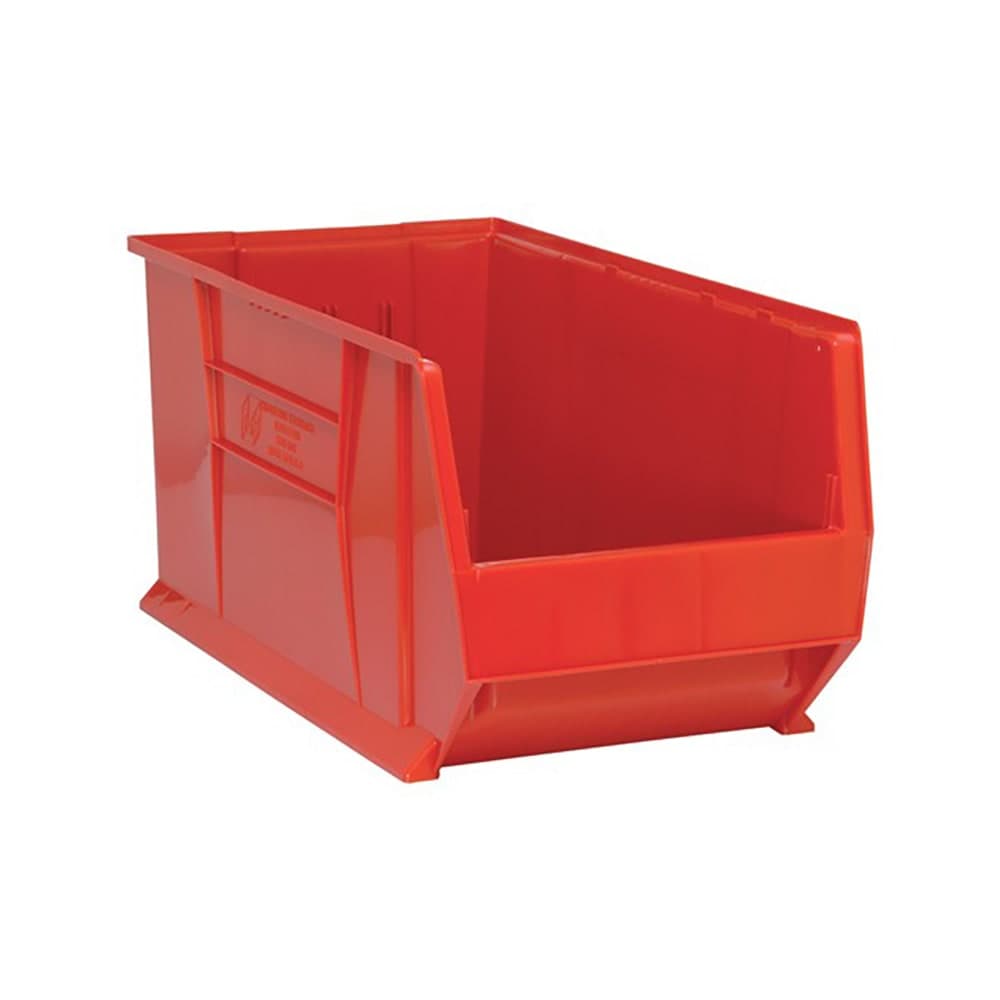 Quantum Food Service Hulk Stack Shelf Container - 29 7/8" x 16 1/2", Red (QUS976)