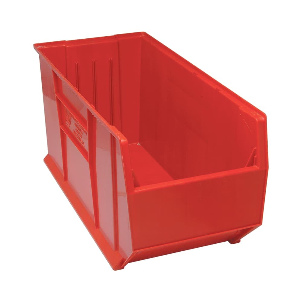 Quantum Food Service Hulk Stack Shelf Container - 35 7/8" x 16 1/2", Red (QUS993)