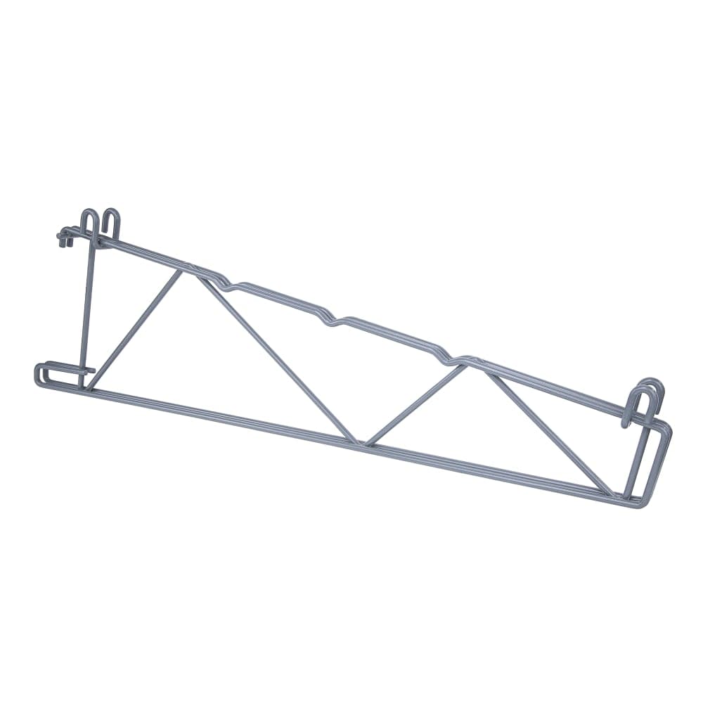 Quantum Food Service 24" Store Grid Double Shelf Mount Bracket - Gray (SG-CD24GY)