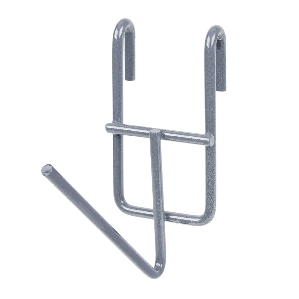 Quantum Food Service Store Grid Cylinder Holder Mounting Bracket - Gray (SG-CMBGY)