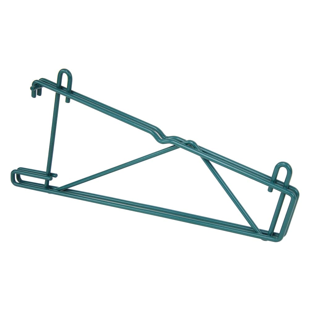 Quantum Food Service 14" Store Grid Shelf Mount Bracket - Green (SG-CS14P)