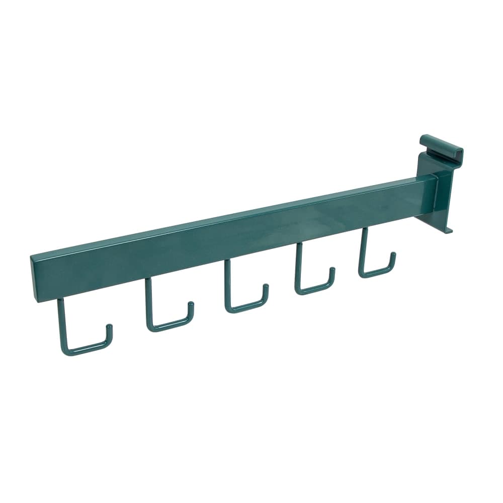 Quantum Food Service Store Grid Hook Arm - Green (SG-HA5P)