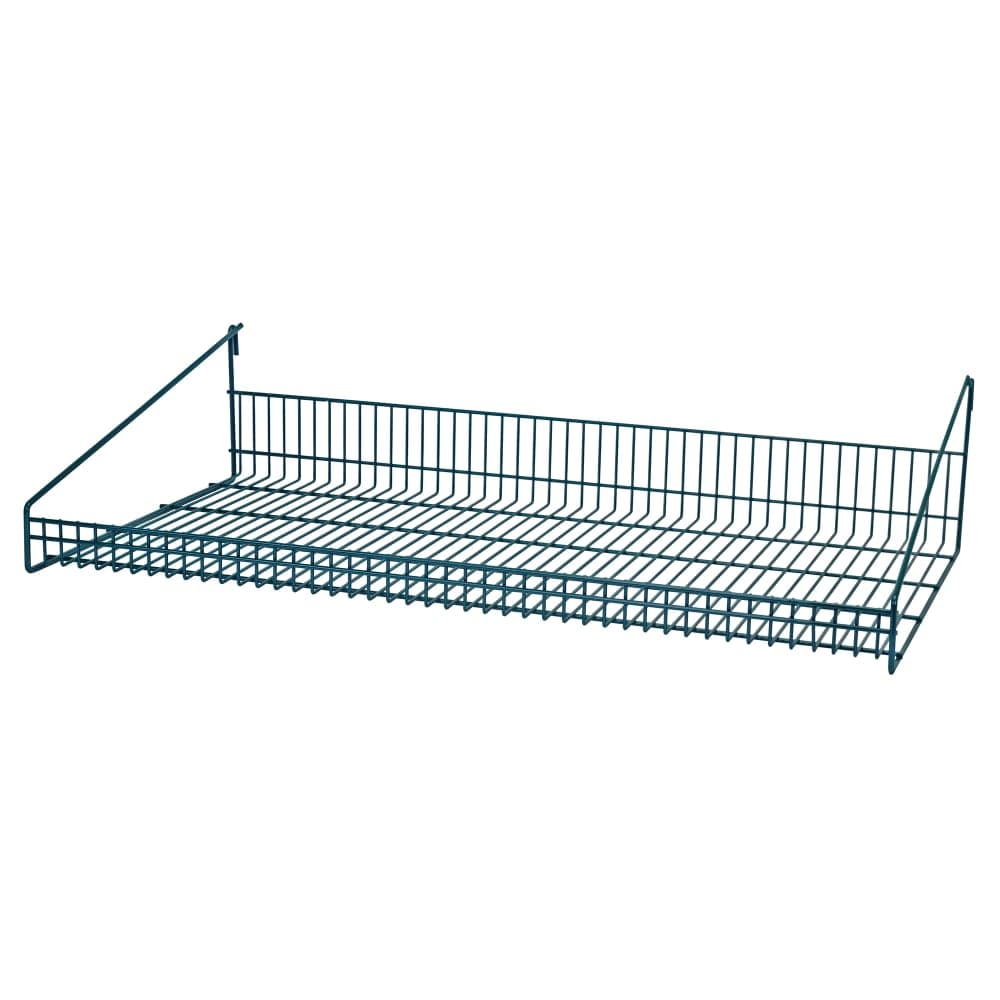 Quantum Food Service Store Grid Shelf - 36" x 18" x 7 1/2", Green (SG-LS1836P)