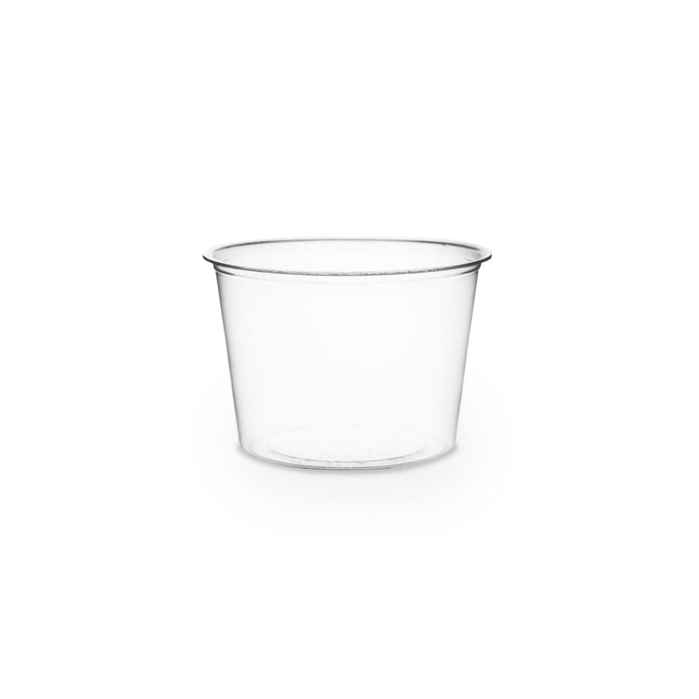 Vegware 4 oz Portion Cup - PLA, Clear (CF7054)