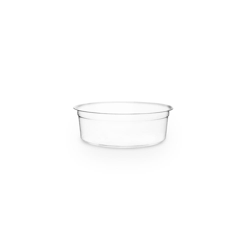 Vegware 8 oz Deli Container - PLA, Clear (CF-DC-08)