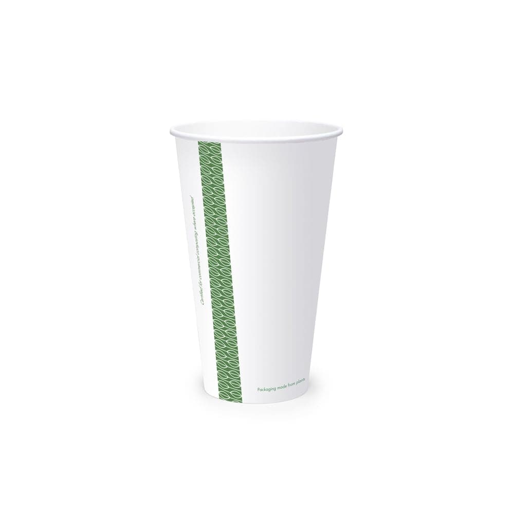 Vegware 22 oz Disposable Cold Cup - PLA, Printed (CV-22G)