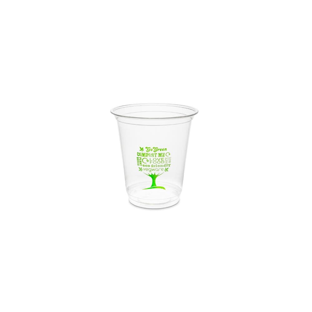 Vegware 7 oz Disposable Cold Cup - PLA, Clear (R200-G)