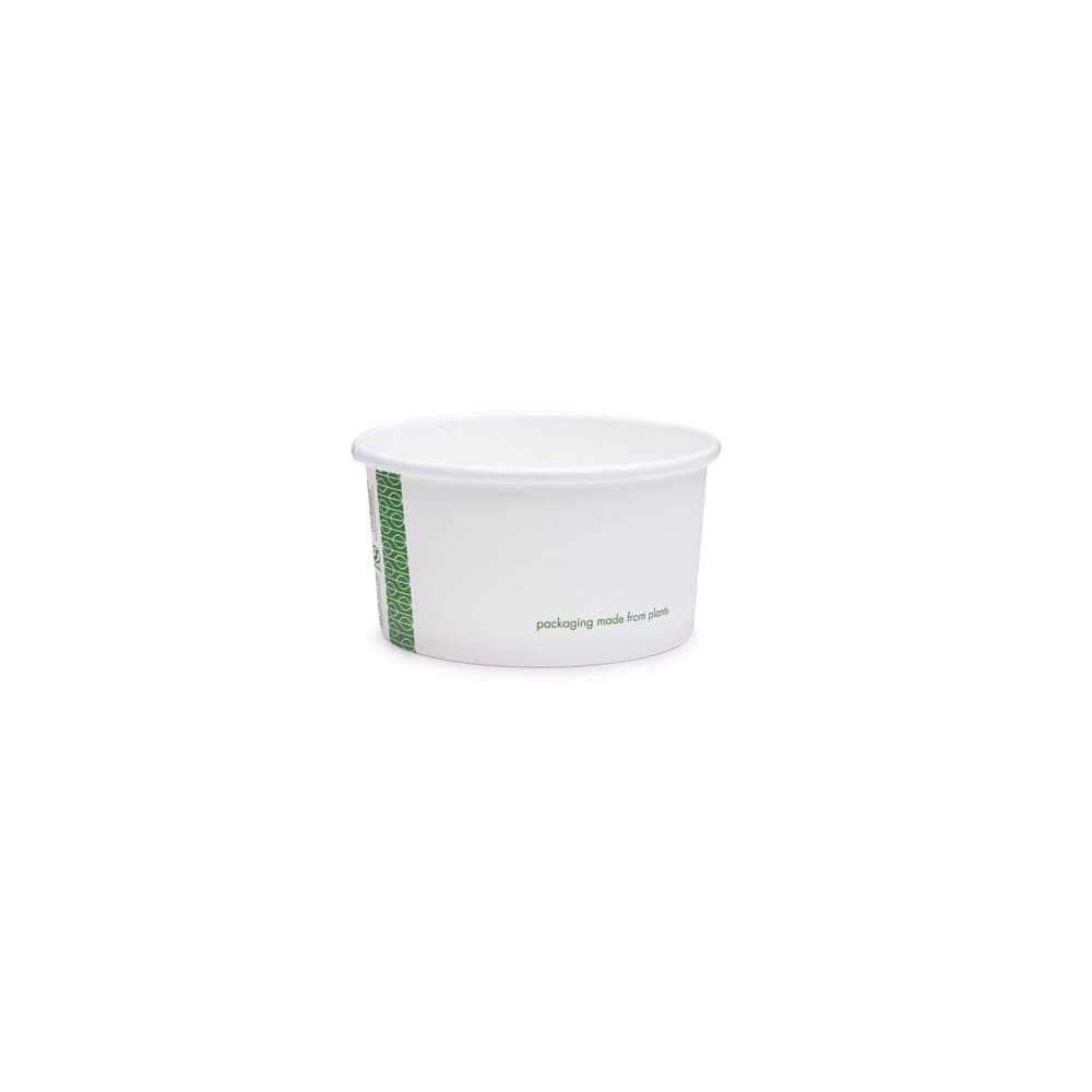 Vegware 6 oz Soup Container - PLA, White (SC-06G)
