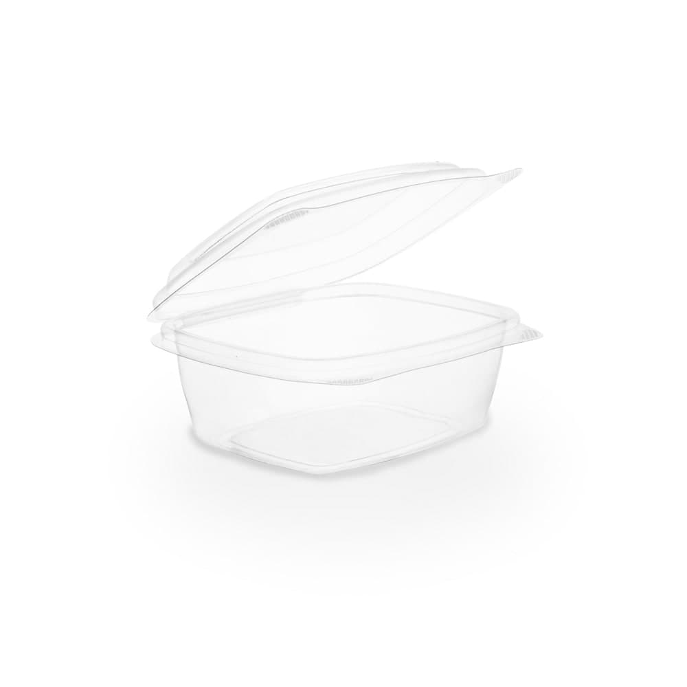 Vegware 8 oz Deli Container w/ Lid - PLA, Clear (VHD-08)