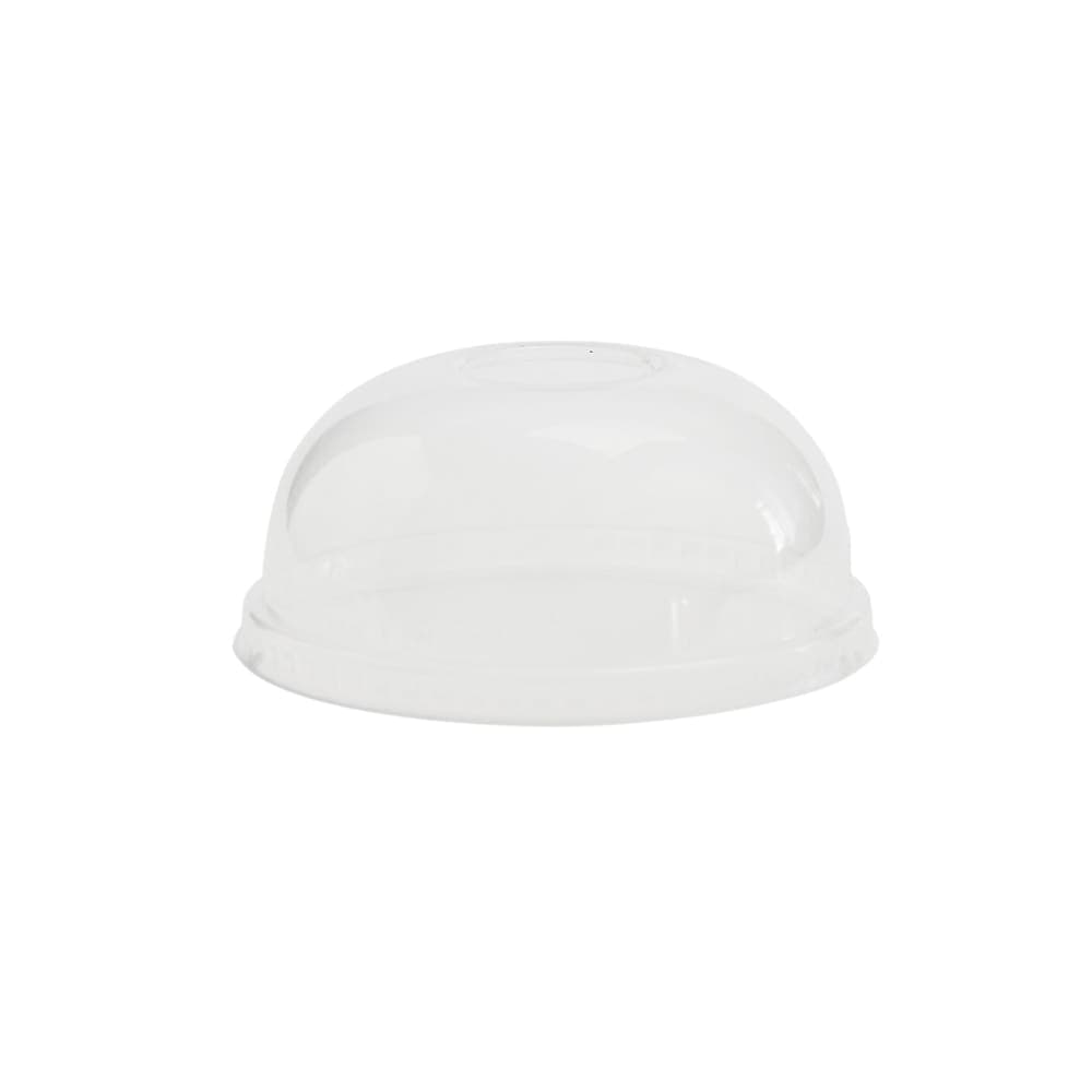 Vegware Dome Lid for 115 Series Soup Containers - PLA, Clear (VL115D)