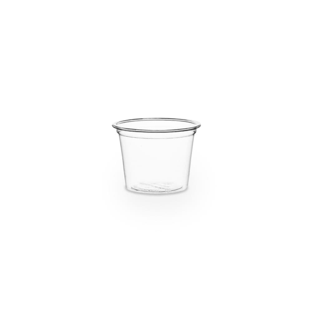 Vegware 1 oz Portion Cup - PLA, Clear (VWPP1)