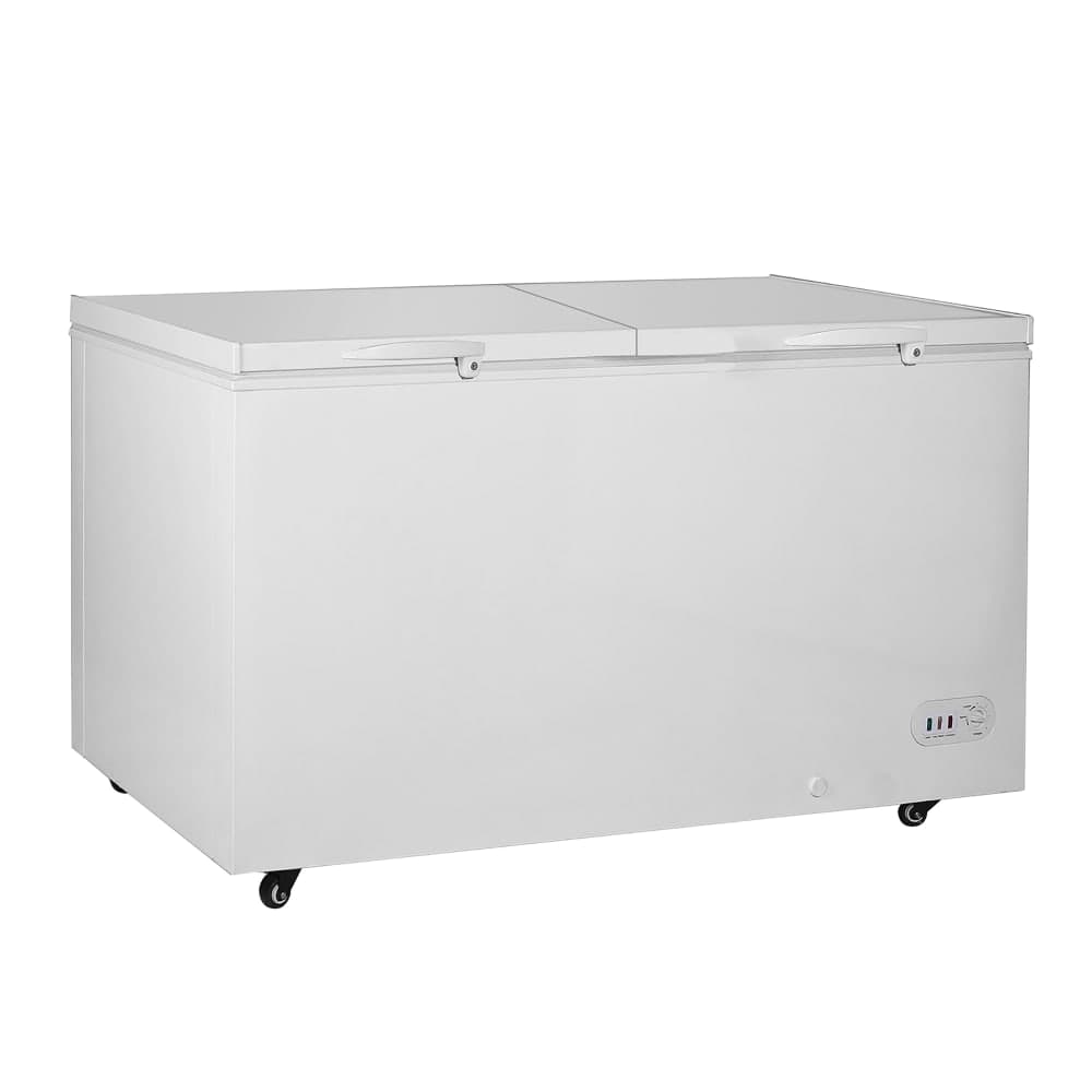 Black Diamond BDCF-16/2R 60" Mobile Chest Freezer w/ (1) Basket - White, 115v