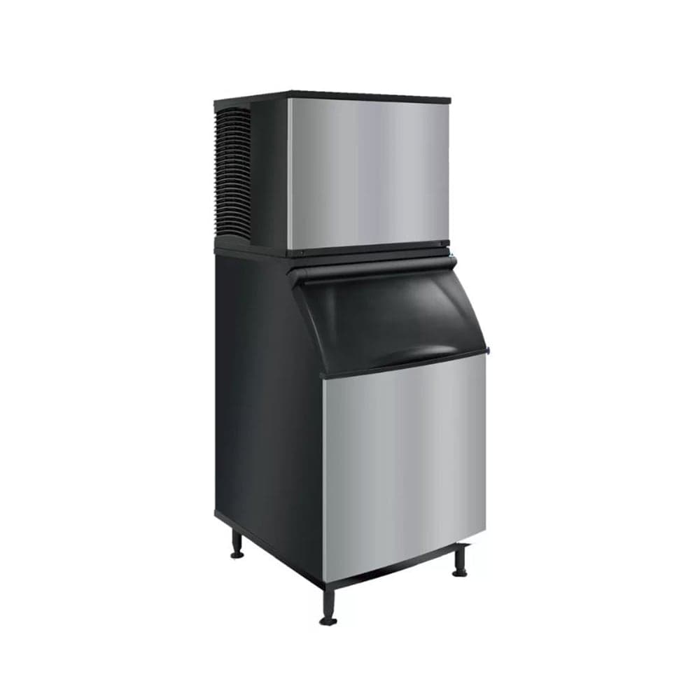 Koolaire KDT0700A/K970 675 lb KDT Series Full Cube Ice Machine w/ Bin - 882 lb Storage, Air Cooled, 208-230v
