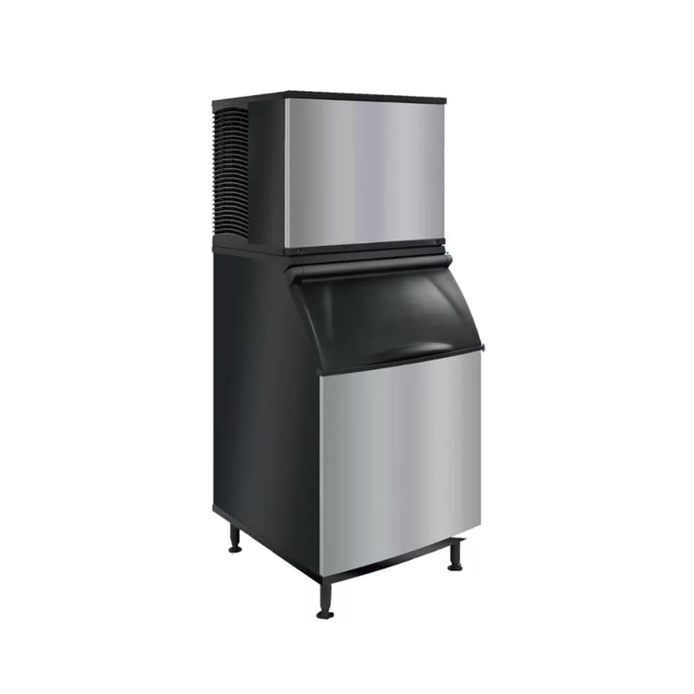 Koolaire KDT1000A/K970 890 lb KDT Series Full Cube Ice Machine w/ Bin - 882 lb Storage, Air Cooled, 208-230v