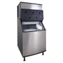 Koolaire KYT0400A/K570 450 lb KYT Series Half Cube Ice Machine w/ Bin - 532 lb Storage, Air Cooled, 115v thumbnail 4
